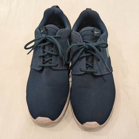 NIKE Roche One Midnight Turquoise Running Shoes Sneakers size 9 women's - Picture 2 of 13